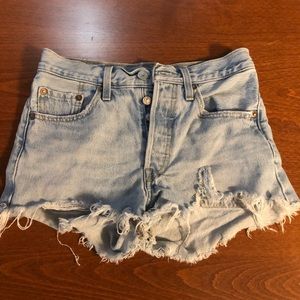 Levi’s Jean shorts. Size 23/24.